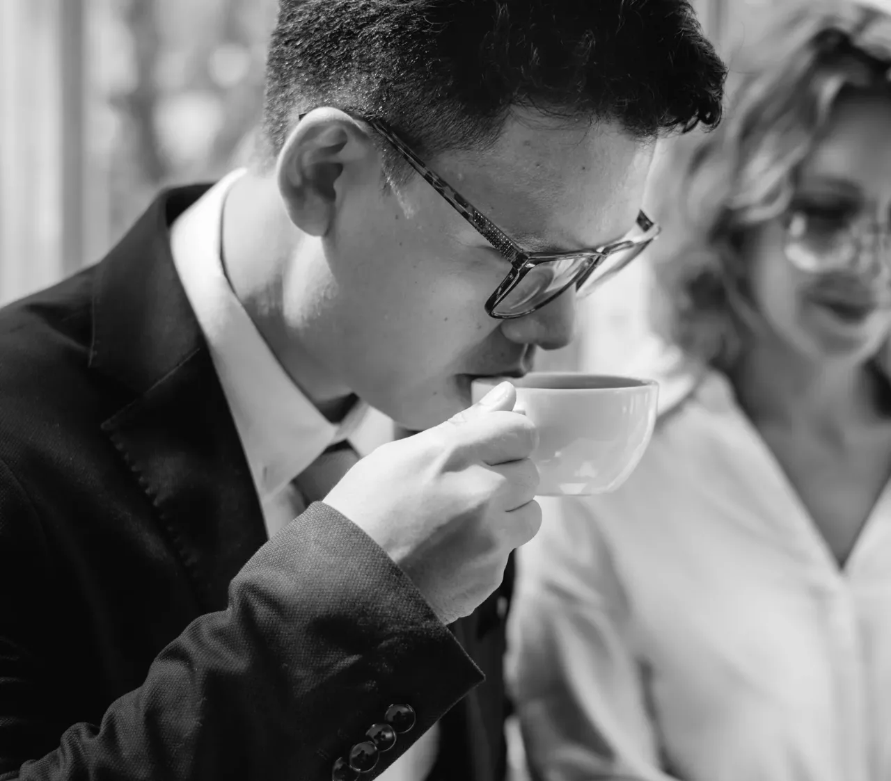 Lobby socials · informal connections